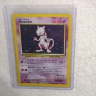 1999 Pokemon Base Set Mewtwo Holo 10/102 Rare Vintage