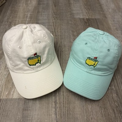 Masters Golf Hat Augusta National Golf Club American Needle Cap Lot Of 2