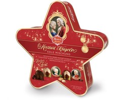 Reber Weihnachtsstern Mischung, 12 Constanze & Mozart Kugeln