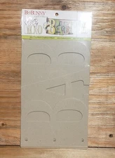 Bo Bunny MY Word Baby Family Scrapbooking Chipboard Album - 6" x 12"