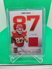2025 Panini Donruss Elite - Influential Jerseys Travis Kelce #IJ-TKE /799 (MEM)
