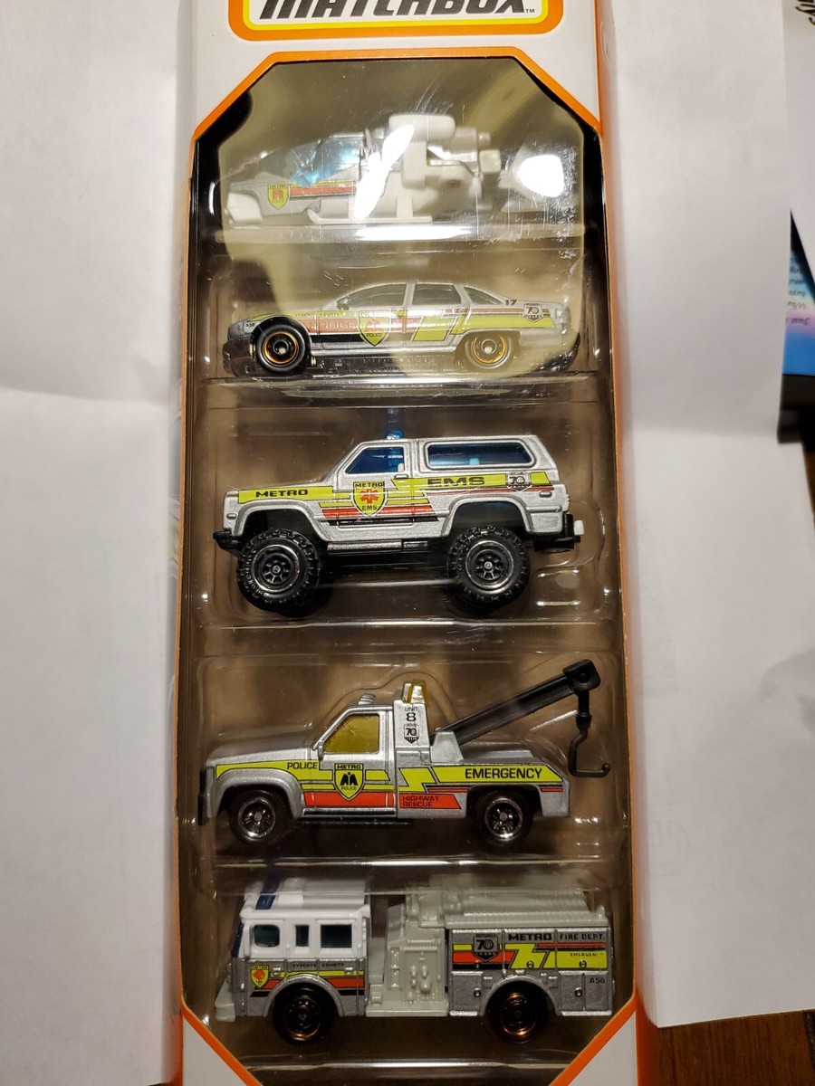2023 Matchbox MBX City Drivers II 5 Pack 70 Years SPECIAL EDITION