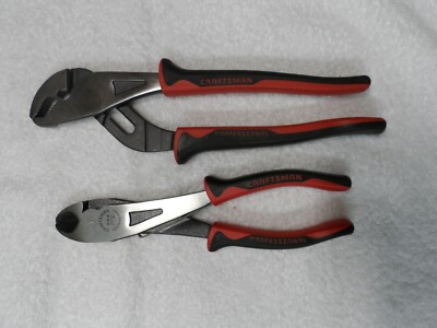 #ad Craftsman Professional 8quot; Wide Jaw amp; 9 1 2quot; Arc Joint Pliers USA 45767 45761 $59.95