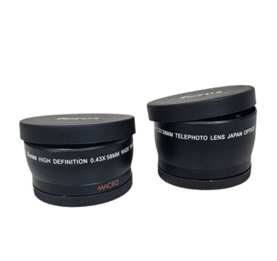 WIDE TELEPHOTO LENS 58mm TO CANON