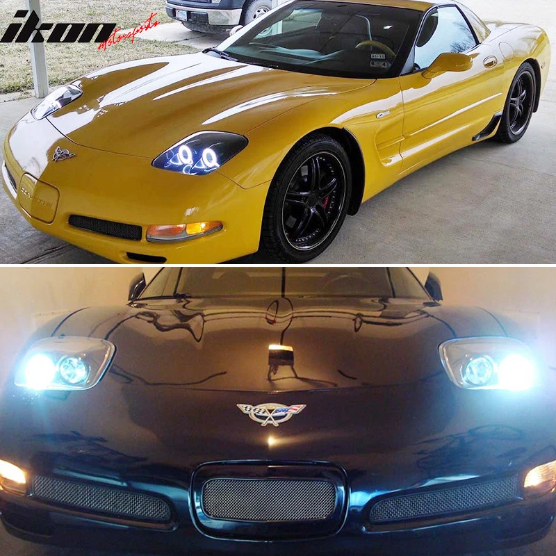 C5 corvette custom headlights deals