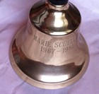 Vtg 1967-1981 School Teachers Bell Marie Schelley Lincoln Hawks Michigan Brass — photo 3