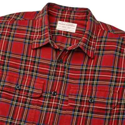 Filson Men's Scout Shirt - Green Red Black - Small