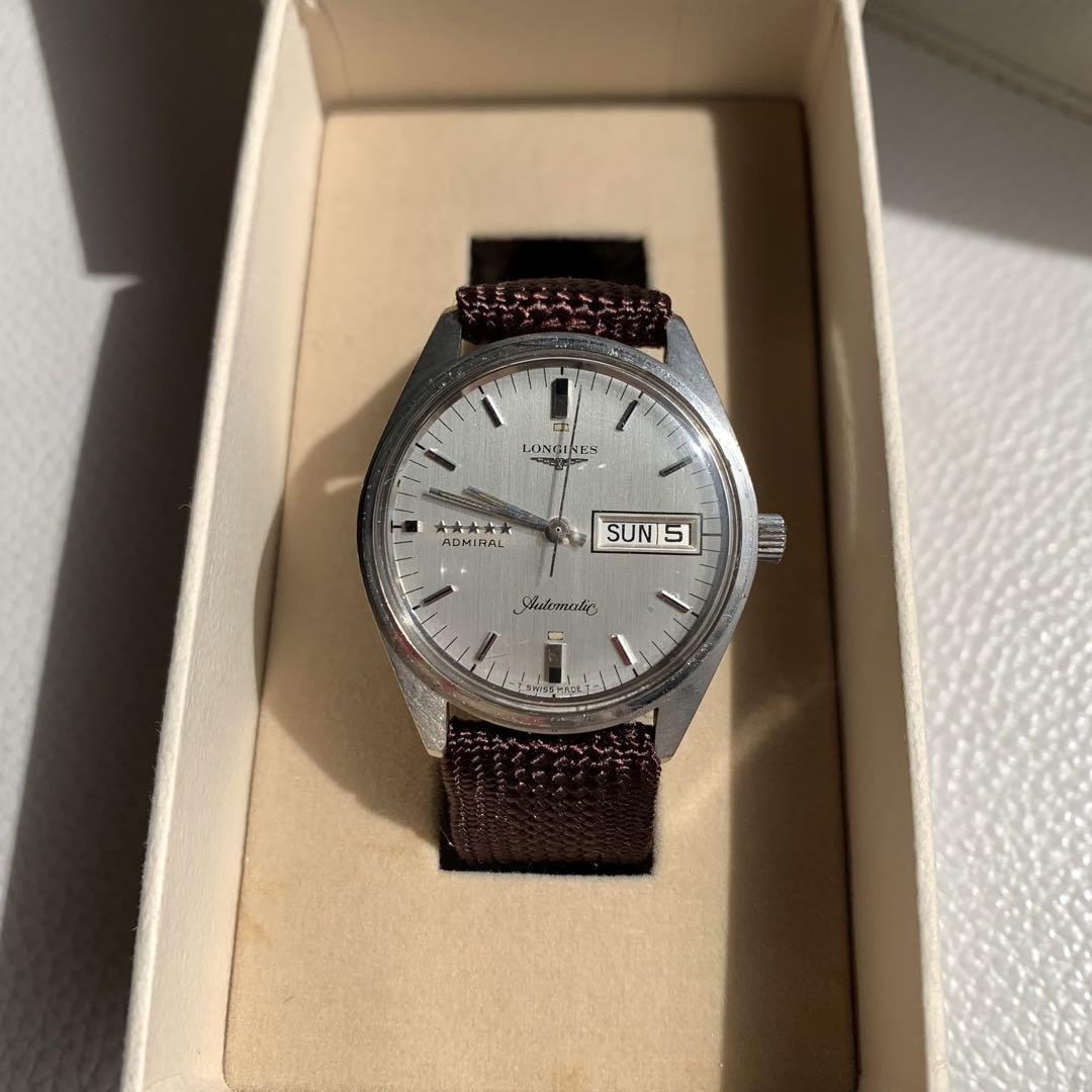 【美品】70～80年代ビンテージ　LONGINES　ADMIRALファイブスター Longines Admiral 5 Star – Veteran Times Int