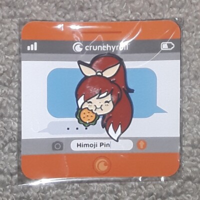 Hime Pin Loot Crate CrunchyRoll Himoji Pin hamburger hime | eBay