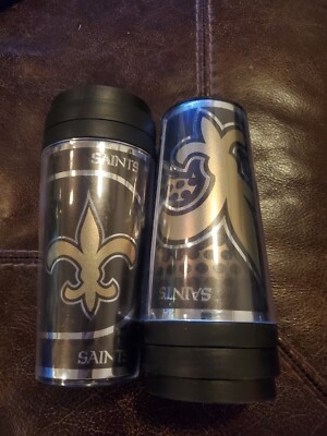 New Orleans Saints or Denver Broncos -NFL-Travel Tumbler/Coffee Mug- 14oz 