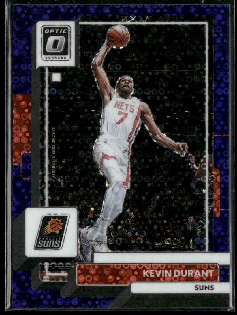 2022-23 Donruss Optic #9 Kevin Durant Fast Break Purple #/99