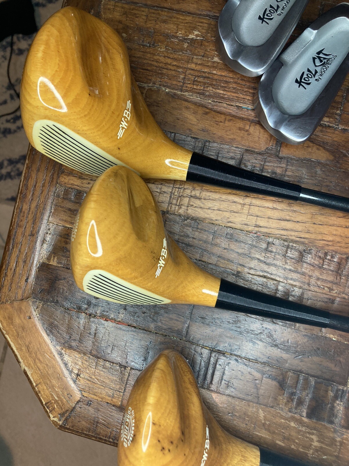 Wood Brothers Kool Cat Golf Set 3 Iron thru PW+ 3 Woods