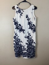 Donna Ricco Mini Embroidered Dress size 2 MSRP: $98