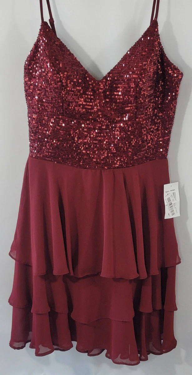 Cranberry formal deals dress