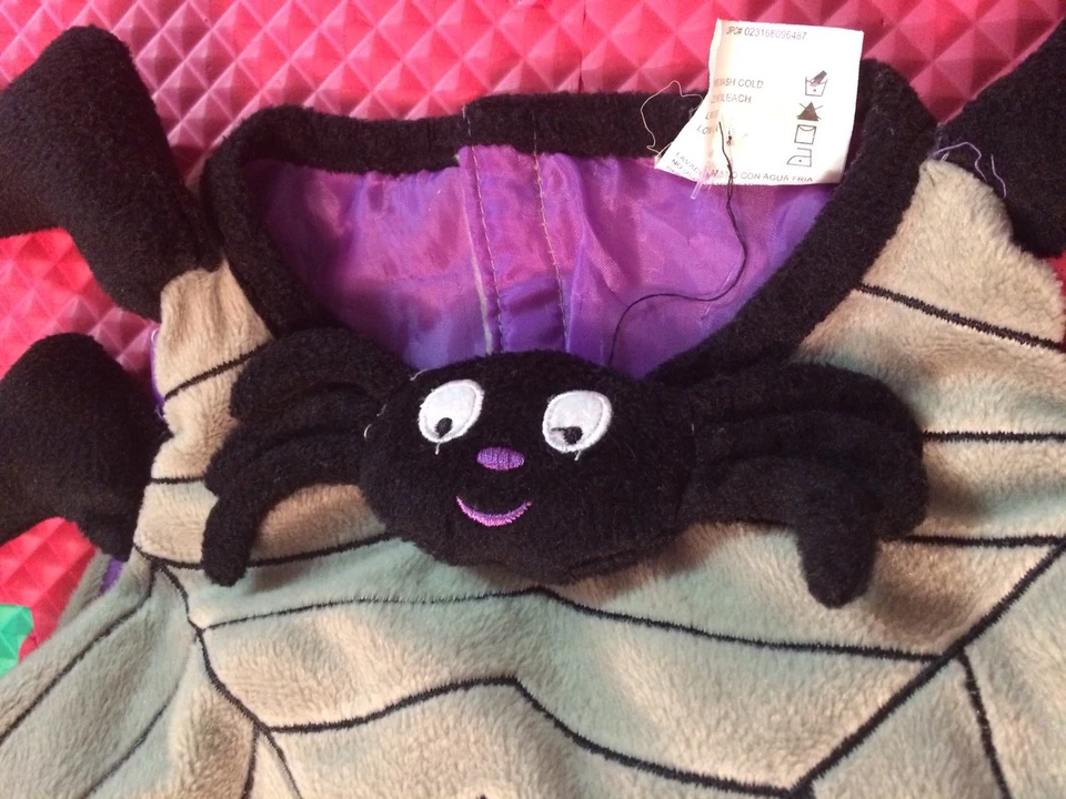 Underwraps Teia de Aranha Perna de Pelúcia Encaixa 0-2T Fantasia de Halloween Varanda Ganso - Imagem 2 de 4