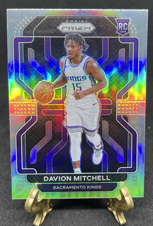 2021-22 Panini Prizm Davion Mitchell Silver Prizm Rookie