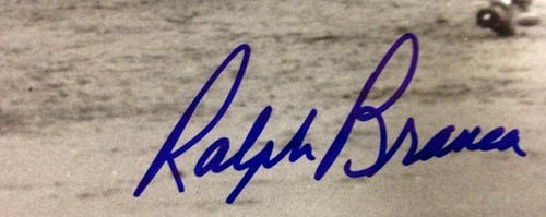 Branca Thomson Mays Dodgers vs. Giants Shot Heard Round the World Signed Photo - Picture 3 of 9