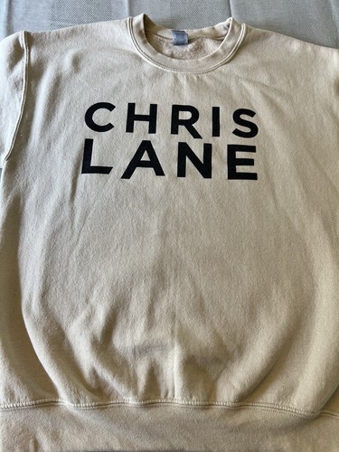 Chris Lane Big Big Plans Tour 2020 Sweatshirt - size: M