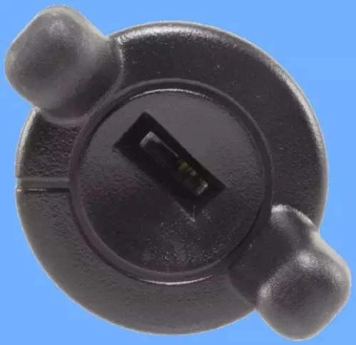 Nuevo cilindro de bloqueo de encendido de repuesto y llaves reemplazo GMC OEM # 12472980 negro Foto 4 de 4