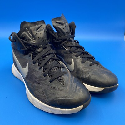 Nike Zoom Hyperquickness Basketball Shoes Men s Black 652775-001 Size 8.5
