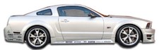 05-14 Ford Mustang Gt500 Duraflex Side Skirts Wide Body Kit 104912 05-14 Ford Mustang Gt500 Duraflex Side Skirts Wide Body Kit 104912
