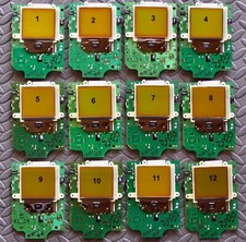 Game Boy Original DMG-01 Working Front CPU Motherboard With Faulty LCD