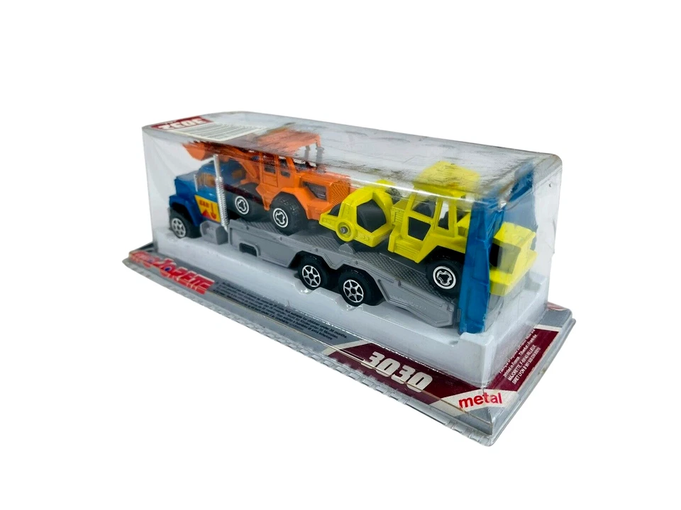Camión de construcción de servicio pesado Majorette 3032 y camión de volteo 3036 - sellado Foto 3 de 4