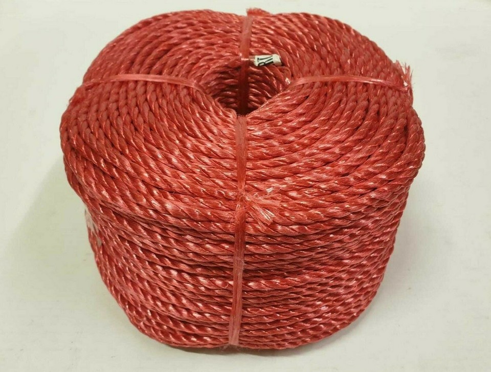 6mm Red Poly Rope - Polypropylene - Tarpaulins - Camping - Cheap Rope ...