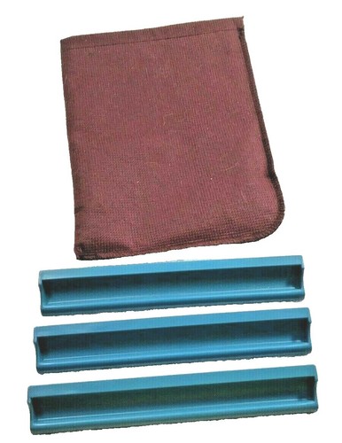 TIASUSAN American Mahjong Tile Set, 166 Blue Tiles, Bag and Mahjong Accessori