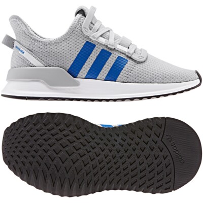 Scarpe da ragazzi Adidas U_Path Run J EE7429 grigio blu sneakers sportiva  nuovo