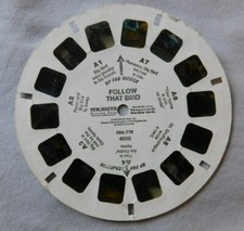 Big Bird View Master Reel A - Follow That Bird - 004-778 4066