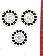 Vintage View-master 3 reel stereo pictures FT42 Walt Disney's Bambi