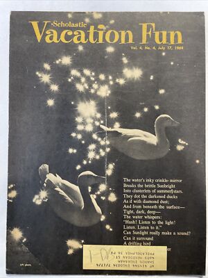 1964 July 17, Scholastic Magazine, Geese (CP119)
