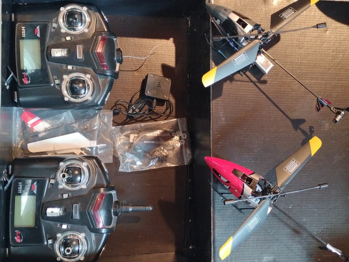 H911 Micro RC Helicopter Combo Lot Of