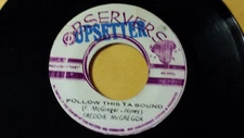 FREDDIE McGREGOR - FOLLOW THIS YA SOUND (REGGAE) 7"  LABEL ORIG 