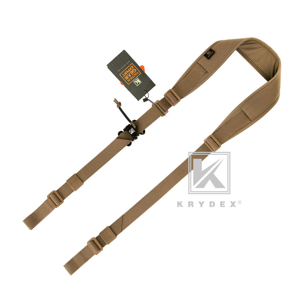 KRYDEX Tactical Sling Strap Modular Slingster Pull Tab 2Point Quick Adjust Sling