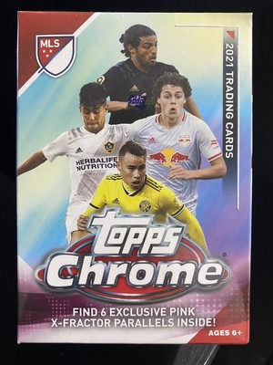2021 Topps Chrome MLS Football Blaster Box - Major League Soccer 6 Packs UK