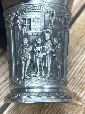 2 Vintage SKS Zinn 95% Pewter Shot Glasses 3D Made in Germany | eBay