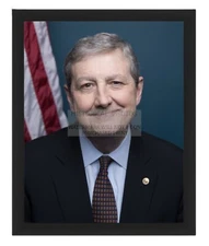 JOHN KENNEDY LOUISIANA REPUBLICAN SENATOR OFFICIAL PORTRAIT 8X10 FRAMED PHOTO