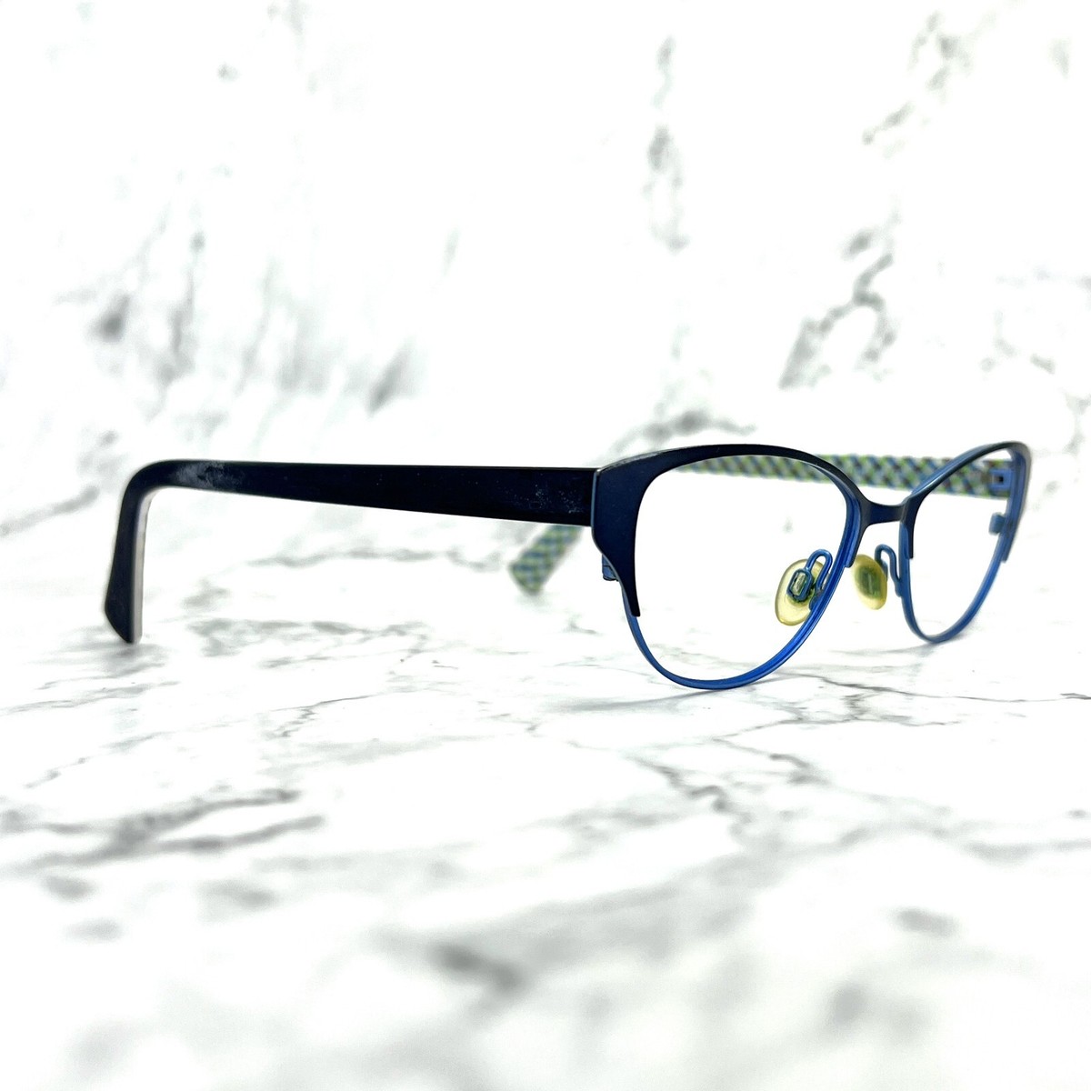 Lafont Issy & LA Irma 374 Eyeglasses Black Blue Full Rim  display picture 3