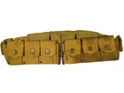 Antique Long 1918 US. Military 10 Pocket Ammo Belt with 3 Extra WW2 Mag Holder's