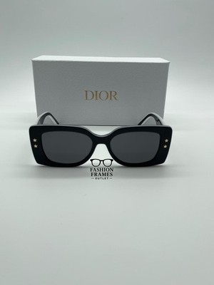 DIORPACIFIC Christian Dior Black Square Sunglasses 54mm  display picture 1