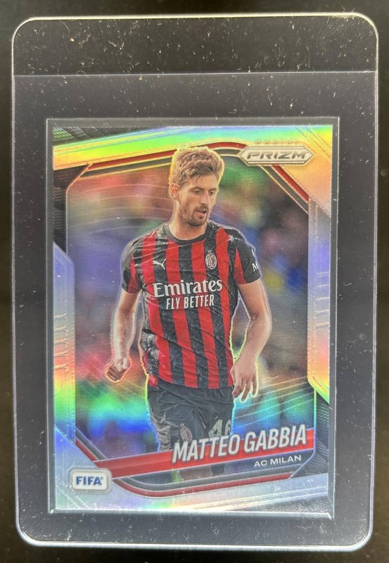 2025-26 Panini Prizm FIFA Matteo Gabbia Silver Prizm #30 Milan