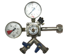 Co2 Druckminderer f. Zapfanlagen 3 bar, Druckregler für Kohlensäure, Hobbybrauer