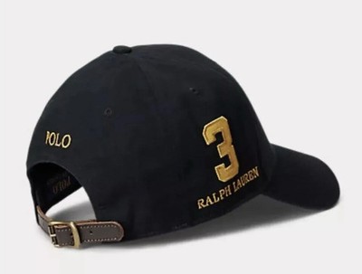 NWT Polo Ralph Lauren Lunar New Year Twill Ball Cap Triple Pony #3