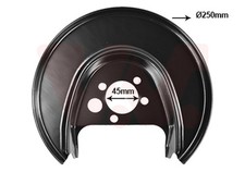 Spritzblech Bremsscheibe VAN WEZEL 5817374 für VW LUPO 1 6X1 6E1 TDI 16V FSI GTI