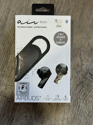 Air Duo True Wireless Earbuds + Bluetooth Speaker