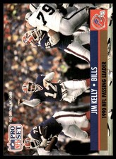 Jim Kelly 1991 Pro Set #8 Buffalo Bills NFL READ FREE SHIPPING AutographDen