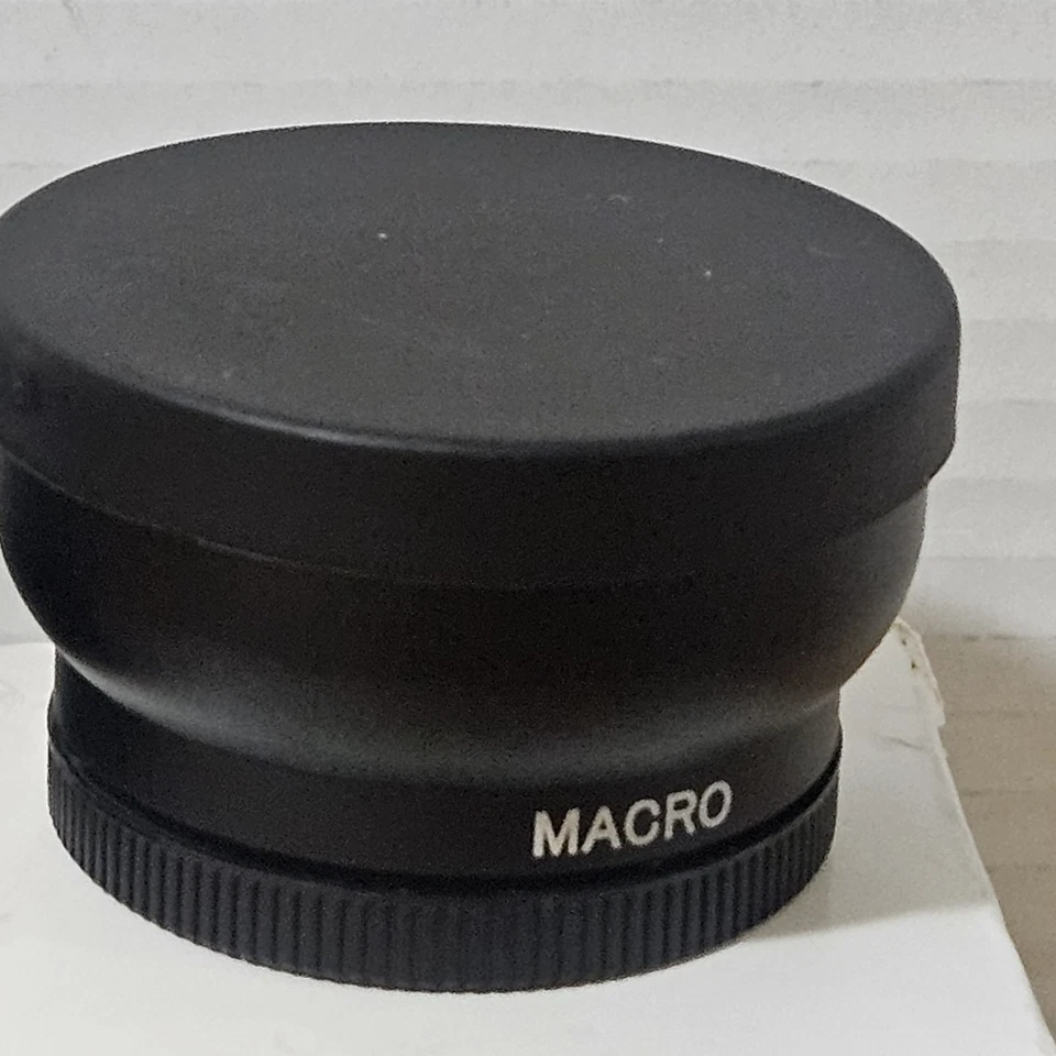 Lente súper gran angular HD .45X con macro - óptica de Japón - lente de cámara EXCELENTE Foto 2 de 4
