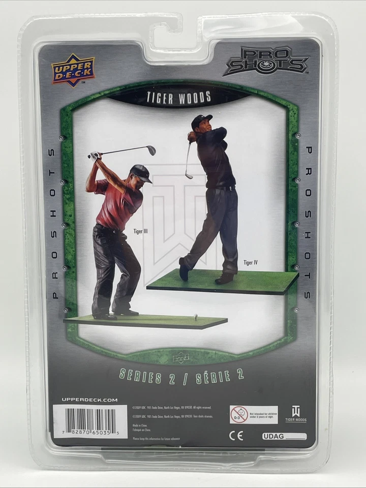 Upper Deck TIGER WOODS Pro Shots TIGER IV Serie 2, FIGURA DE GOLF, 2009 Foto 3 de 4
